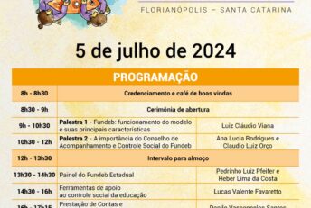 TCE/SC realizará evento estadual para formação de conselheiros municipais da educação e do Fundeb