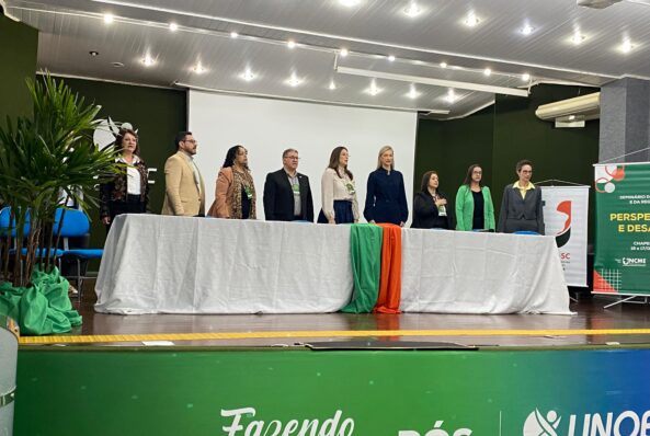 XIX Seminário Estadual da União Nacional dos Conselhos Municipais da Educação de Santa Catarina e o VIII Seminário da Região Sul